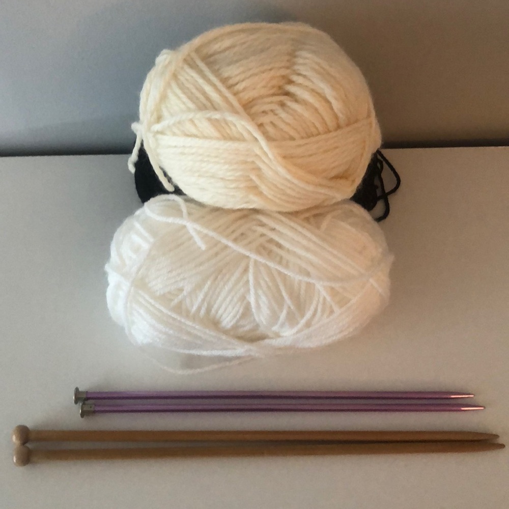 Knitting Needles and Yarn